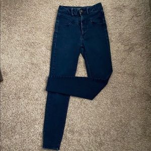American eagle outfitters super sky high jeggings